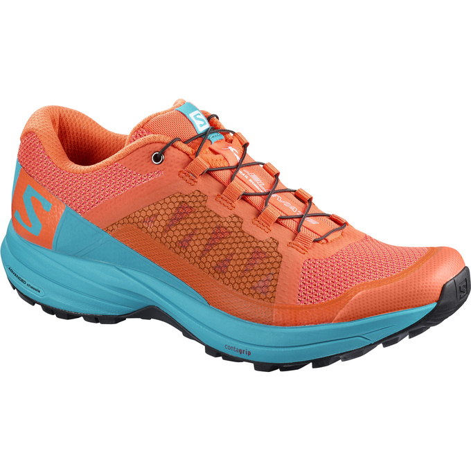 SALOMON XA ELEVATE W Philippines - Women's Trail Running Shoes - Orange/Blue | 723960-VLR